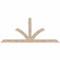 Ekena Millwork Richland Smooth Timber Gable Bracket, Douglas Fir, 108"W x 45"H x 3 1/2"D x 5 1/2"F, 10/12 Pitch GBW108X45X0406RIC00SDF - alternate 1